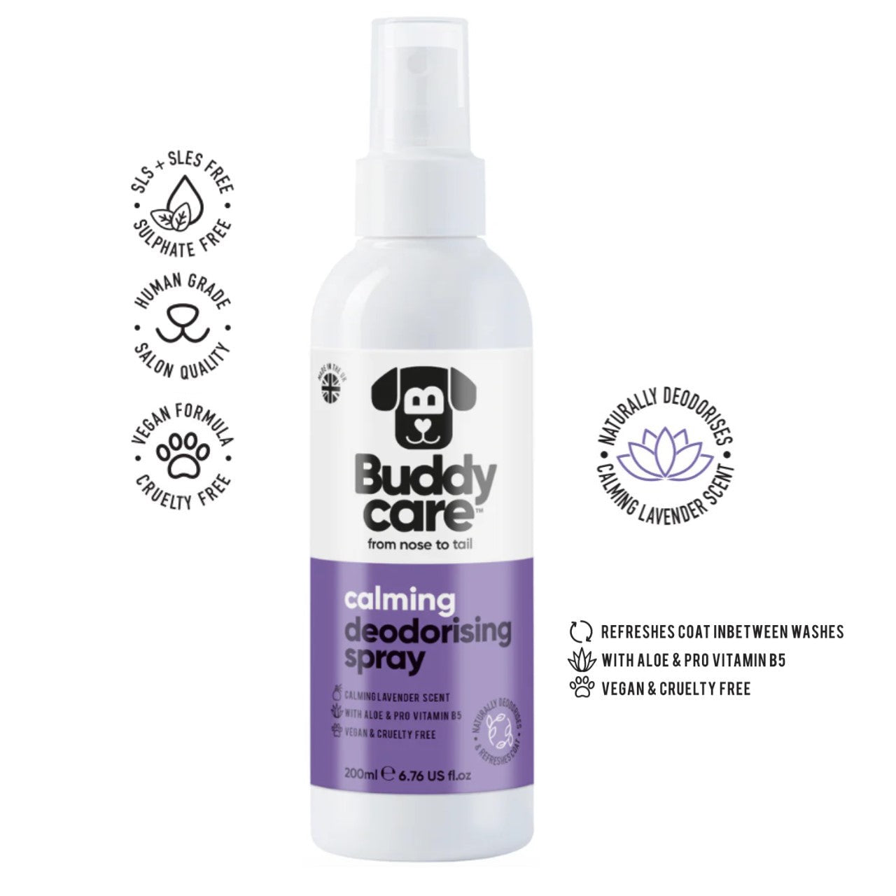 Buddy Care Dog Deodorising Spray