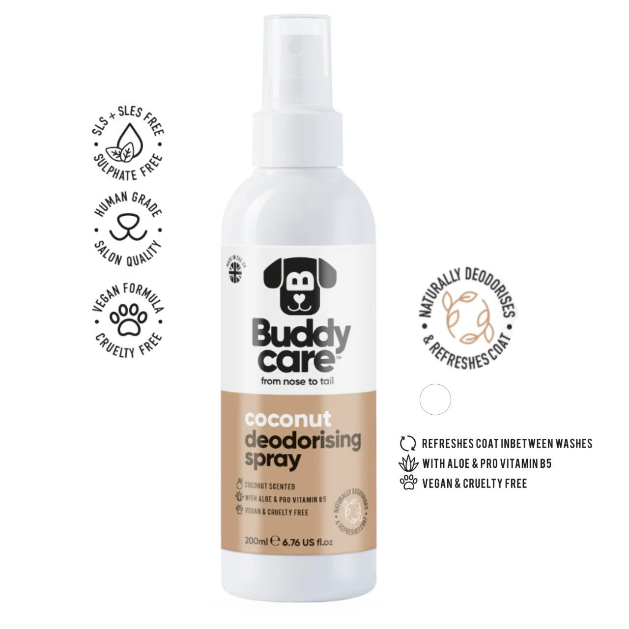 Buddy Care Dog Deodorising Spray