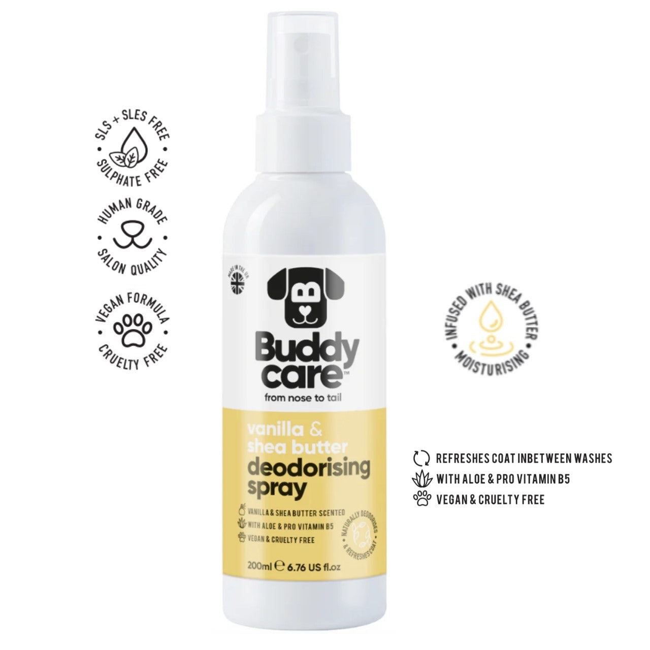 Buddy Care Dog Deodorising Spray