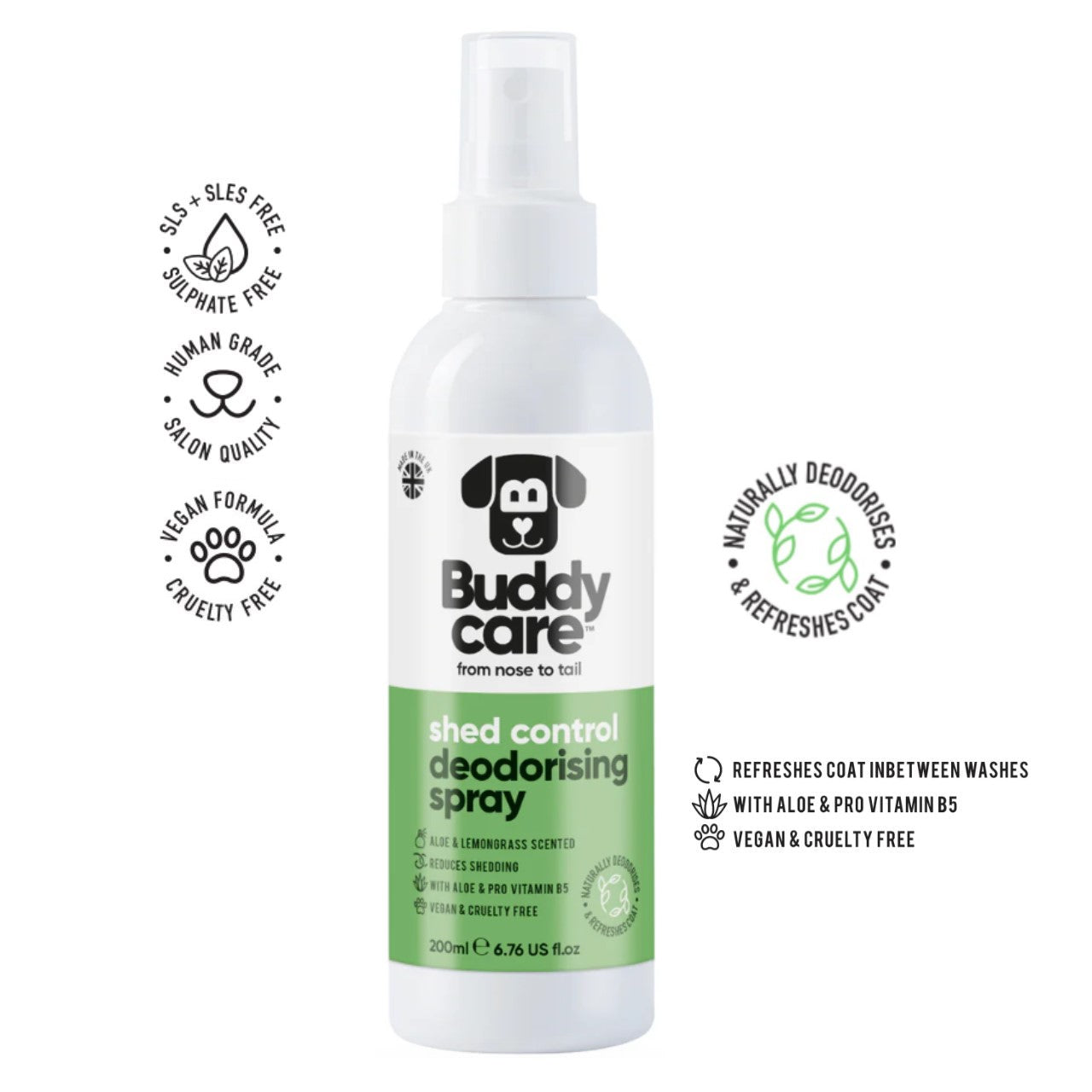 Buddy Care Dog Deodorising Spray